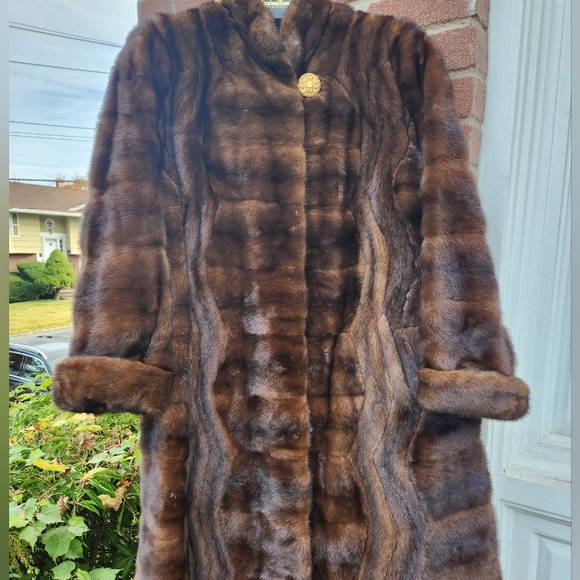 Full Length Mink Coat by Maximilian for Bloomingdale's - Picture 2 of 5